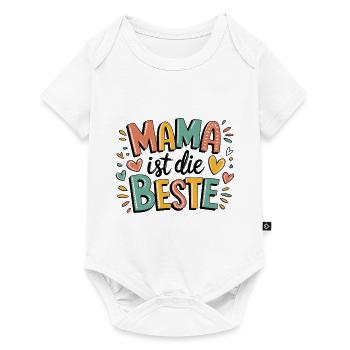 Maman est la meilleure - Body à manches courtes Premium Bébé - blanc - Devant