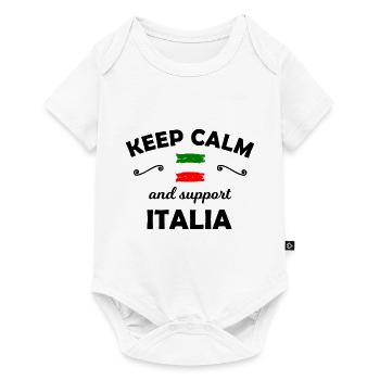 Italia - Body à manches courtes Premium Bébé - blanc - Devant