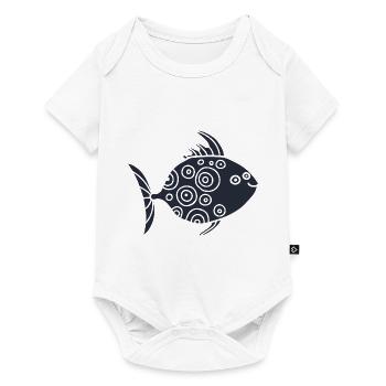 Meerestiere - Baby Premium Kurzarmbody - Weiß - Vorne