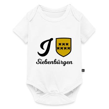 Ich liebe Siebenbürgen - Baby Premium Kurzarmbody - Weiß - Vorne