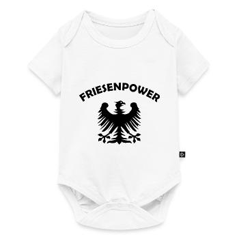 Die Ost, West und Nordfriesen - Baby Premium Kurzarmbody - Weiß - Vorne