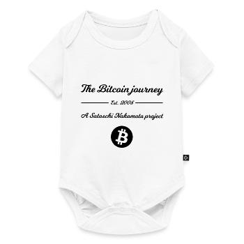 The Satoshi Project - Baby Premium short-sleeve bodysuit - white - Front