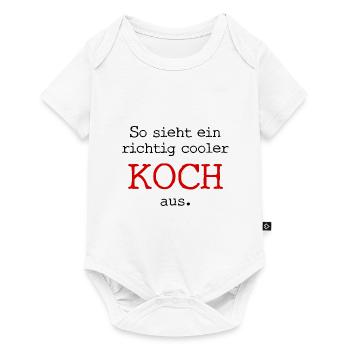 Voilà à quoi ressemble un cuisinier vraiment cool. - Body à manches courtes Premium Bébé - blanc - Devant