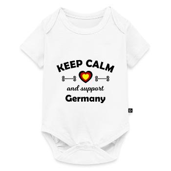 Football fans from Germany - Baby Premium short-sleeve bodysuit - white - Front
