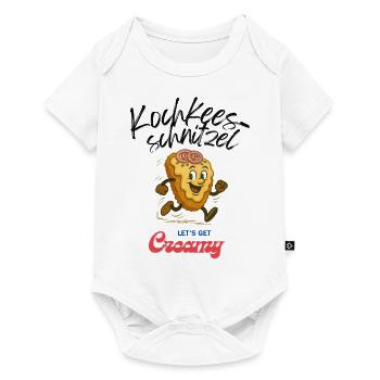 kochkeesschnitzel - Baby Premium Kurzarmbody - Weiß - Vorne