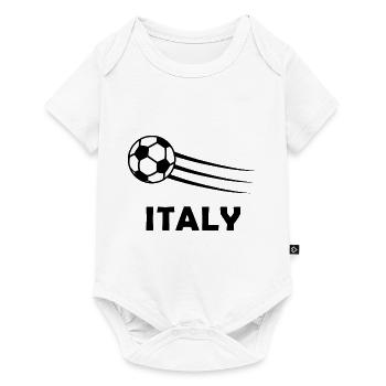 Les footballeurs italiens - Body à manches courtes Premium Bébé - blanc - Devant