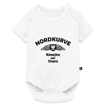 Ultras aus der Nordkurve - Baby Premium Kurzarmbody - Weiß - Vorne