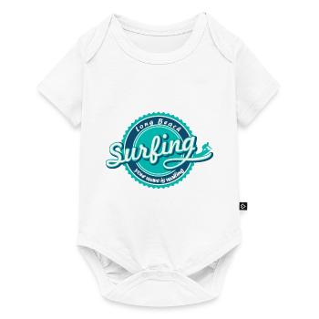 Wassersport - Baby Premium Kurzarmbody - Weiß - Vorne