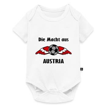 The Austria Supporters - Baby Premium short-sleeve bodysuit - white - Front