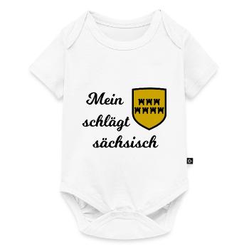 My dear Saxony - Baby Premium short-sleeve bodysuit - white - Front