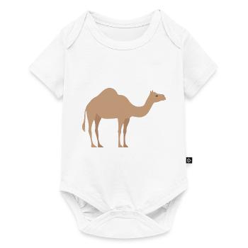 Wildtiere - Baby Premium Kurzarmbody - Weiß - Vorne