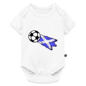 Les fans d’Ecosse - Body à manches courtes Premium Bébé - blanc - Devant