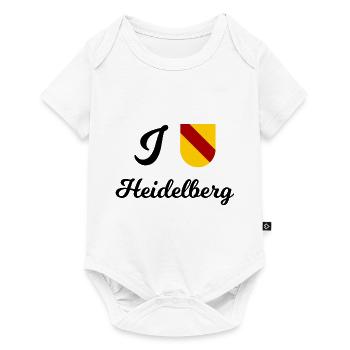The Heidelberg Love - Baby Premium short-sleeve bodysuit - white - Front