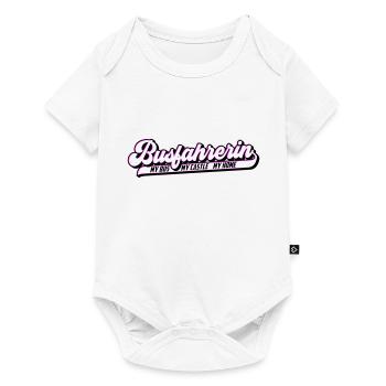Busfahrerin | Farben änderbar - Baby Premium Kurzarmbody - Weiß - Vorne