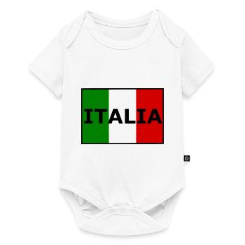 The flag of Italia - Baby Premium short-sleeve bodysuit - white - Front