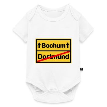 Der Bochumer im Pott - Baby Premium Kurzarmbody - Weiß - Vorne