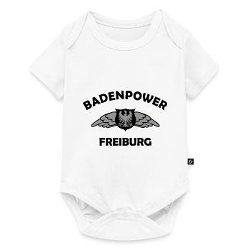 Badenpower Freiburg - Baby Premium Kurzarmbody - Weiß - Vorne