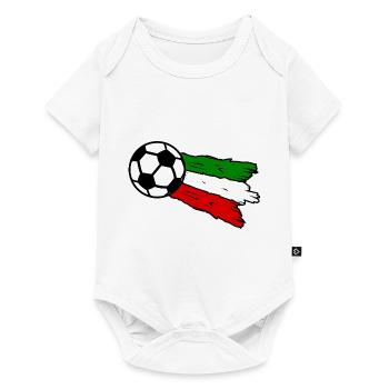 Amis du football italien - Body à manches courtes Premium Bébé - blanc - Devant