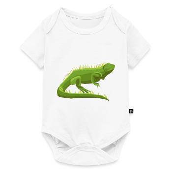 Wildtiere - Baby Premium Kurzarmbody - Weiß - Vorne