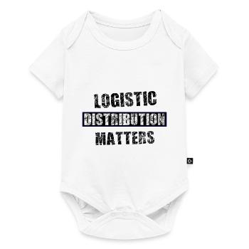 Logistics and transport - Baby Premium short-sleeve bodysuit - white - Front