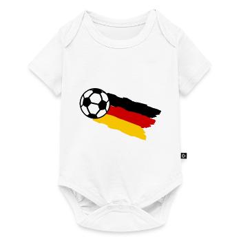 Fans de football - Body à manches courtes Premium Bébé - blanc - Devant