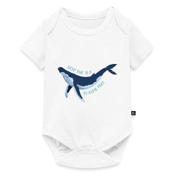 Meerestiere - Baby Premium Kurzarmbody - Weiß - Vorne