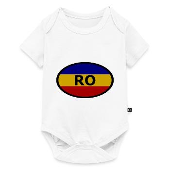The fans from Romania - Baby Premium short-sleeve bodysuit - white - Front
