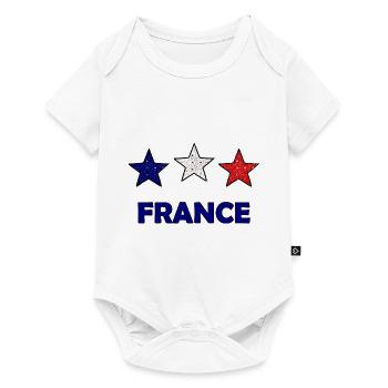 The French - Baby Premium short-sleeve bodysuit - white - Front