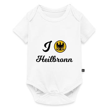 The people of Heilbronn - Baby Premium short-sleeve bodysuit - white - Front