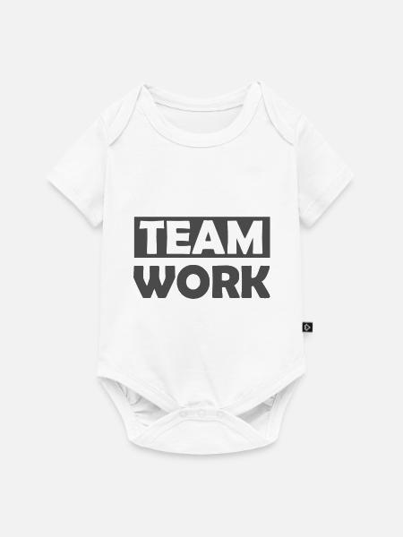 Die Team Arbeiter - Baby Premium Kurzarmbody - Weiß