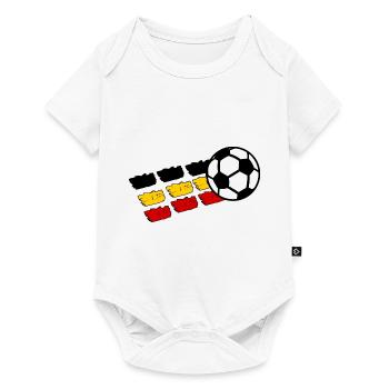 Supporters belges - Body à manches courtes Premium Bébé - blanc - Devant