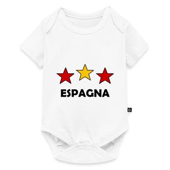 Espagna - Baby Premium short-sleeve bodysuit - white - Front