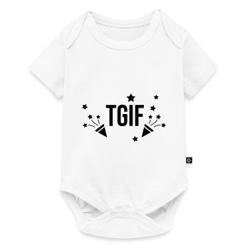 TGIF Party Gift - Baby Premium short-sleeve bodysuit - white - Front