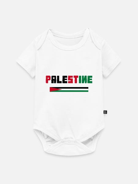 Palestine - Body à manches courtes Premium Bébé - blanc