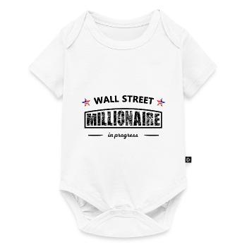 The Wall Street Millionaires - Baby Premium short-sleeve bodysuit - white - Front