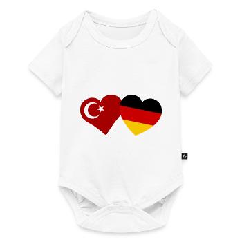 Partenaires germano-turcs - Body à manches courtes Premium Bébé - blanc - Devant