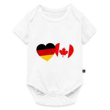 German Canadian partners - Baby Premium short-sleeve bodysuit - white - Front