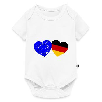 L’amour européen - Body à manches courtes Premium Bébé - blanc - Devant