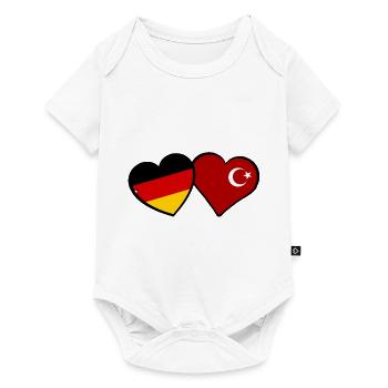 Le partenariat germano-turc - Body à manches courtes Premium Bébé - blanc - Devant