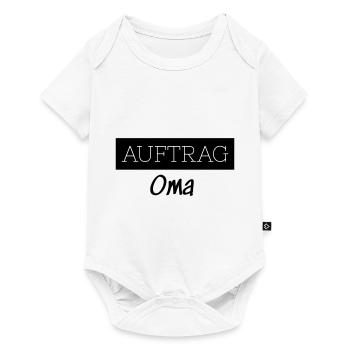 Order Grandma Family Funny Grandmother Gift - Baby Premium short-sleeve bodysuit - white - Front