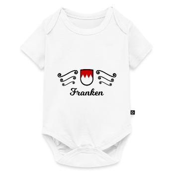 Mein Frankenland - Baby Premium Kurzarmbody - Weiß - Vorne