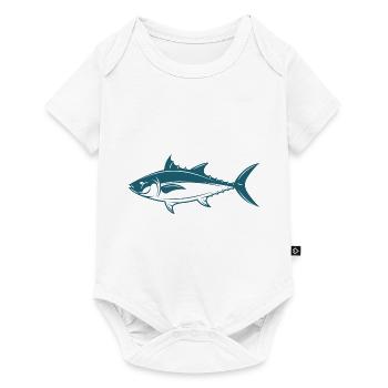 Meerestiere - Baby Premium Kurzarmbody - Weiß - Vorne