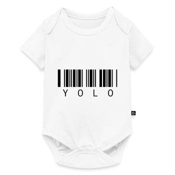 YOLO - You only live once - Baby Premium short-sleeve bodysuit - white - Front