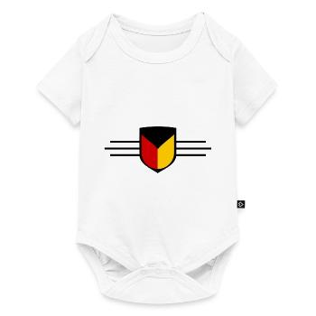 The German Land - Baby Premium short-sleeve bodysuit - white - Front