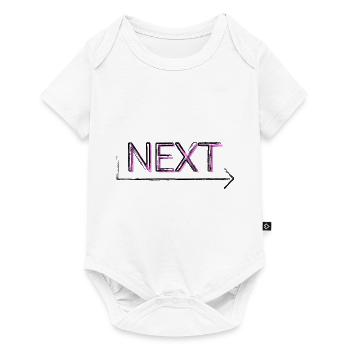Next - Baby Premium short-sleeve bodysuit - white - Front
