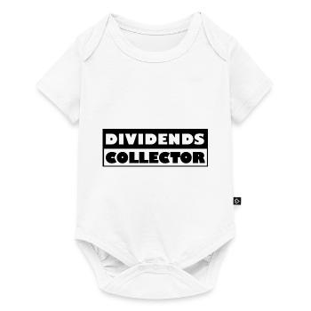 Dividend Investors - Baby Premium short-sleeve bodysuit - white - Front