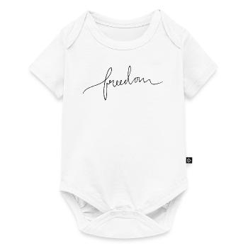 freedom - Baby Premium short-sleeve bodysuit - white - Front