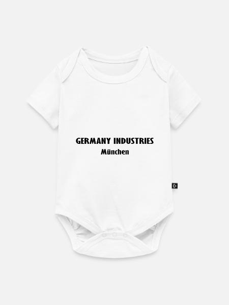 Deutschland Industrie München - Baby Premium Kurzarmbody - Weiß