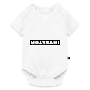 Die Börsen Investoren - Baby Premium Kurzarmbody - Weiß - Vorne