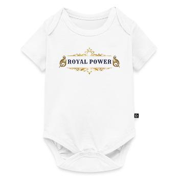 ROYAL POWER (1) - Body à manches courtes Premium Bébé - blanc - Devant